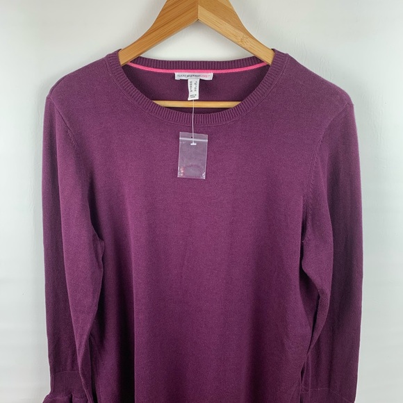 Isaac Mizrahi Live Ruffle Bell Sleeve Tunic - Picture 4 of 10